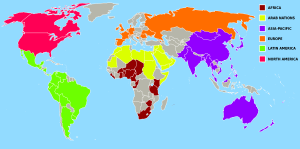 IAVE - World Map