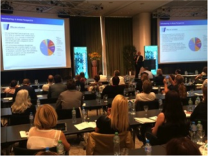 Lord Michael Hasting’s (KPMG) plenary on “Changing the Way We Do Business: Building Our Impact, Demonstrating Our Value”