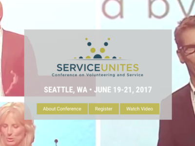 Points of Light conference on volunteering