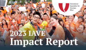2023 IAVE Impact Report cover