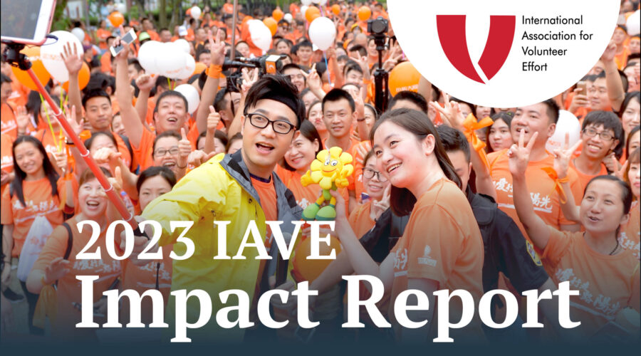 2023 IAVE Impact Report cover