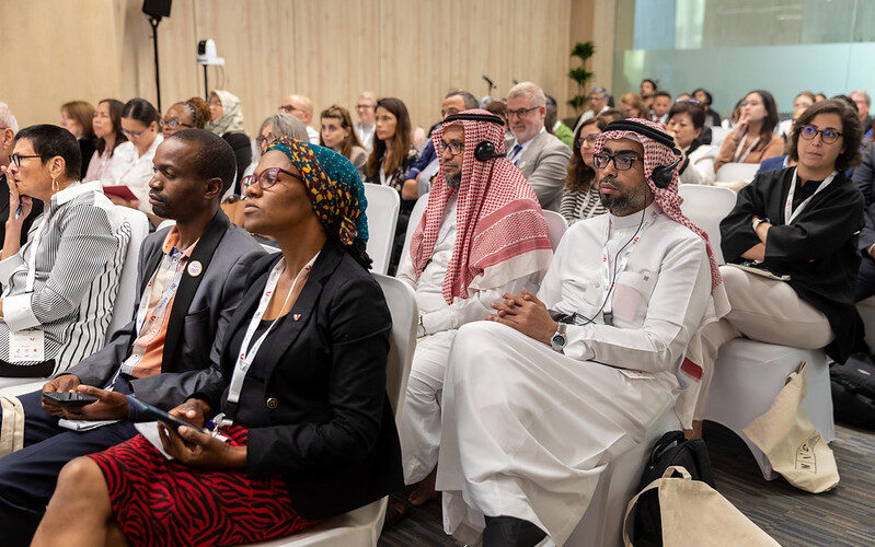 volunteer leaders at the 26th IAVE World Volunteer Conference in Abu Dhabi