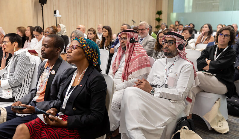 volunteer leaders at the 26th IAVE World Volunteer Conference in Abu Dhabi
