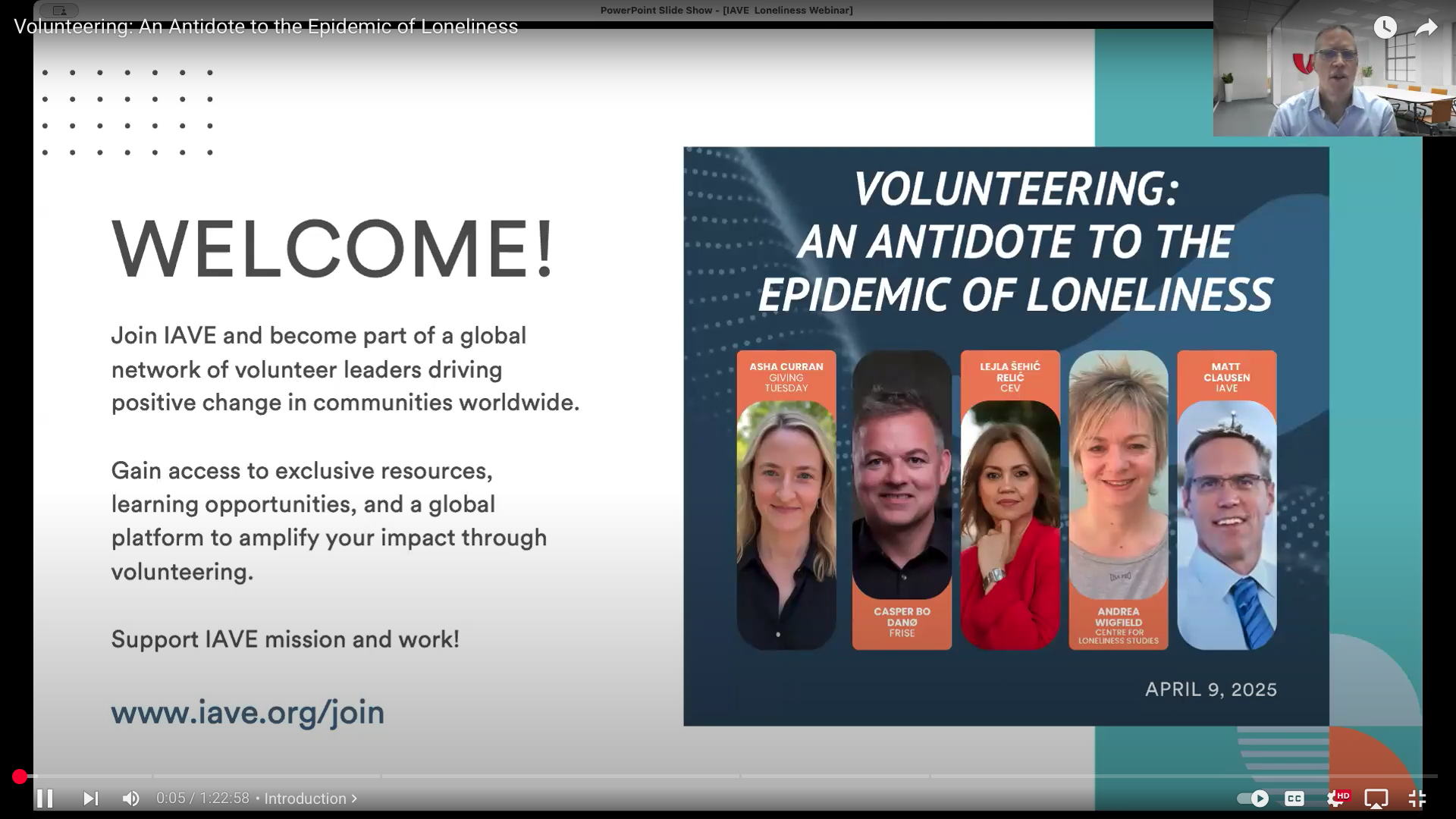 Past Webinars - IAVE — the International Association for Volunteer Effort